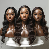 body wave lace front wigs