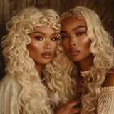 Blonde lace front wigs